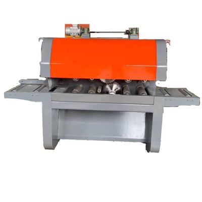 China 450 Mm Diameter Horizontal Round Logs Multi Planks Ripping Saw Machine Wood Panels Cutting Circular Saw for sale