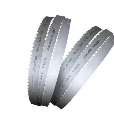 China Wood Processing Plant Factory Wholesale Price Multi Bimetal Band Machine Bimetal Saw Blade For Wood for sale