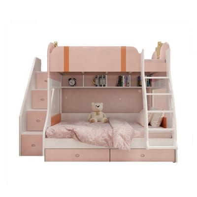 China Wooden Bunk Bed.kids Bed.kids Furniture.Storage Kids Furniture MDF Bunk Bedroom Furniture Sets Single Wooden Kids Beds for sale