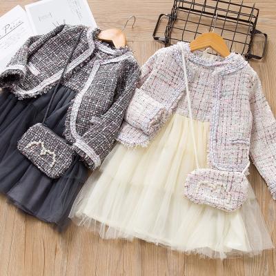 China Autumn New Fashion Girls Simple European Style Children's Dress Children's Dress Princess Dress Children's European Style Dress for sale