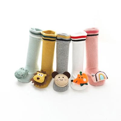 China Breathable 3D Cartoon Animal Non-slip Baby Stocking Socks For Infant Kids Socks Knitted Sock For Winter for sale