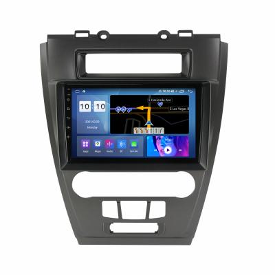 China Mekede GPS Fan Android 11 Car GPS Navigation For 2010 Ford Fusion Car Radio Visual Voice Control for sale