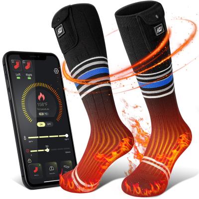 China Sporty Battery Heated Socks USB Heated Socks For Men Women Hunting Ice Fishing Camping Hiking Skiing Outdoor Work for sale