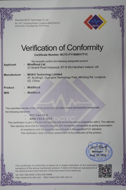 FCC - Shenzhen Moko Technology Ltd.