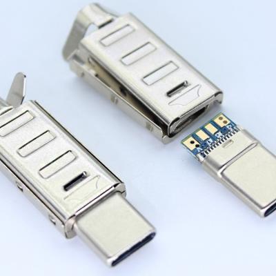 China C 3.0 Male A Type Usb 2.0 Connector PCB Connector Metal Housing High Quality Socket 4P 4pin 4 Pin Solder 20 Type With Shell Housing for sale