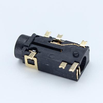 China XYFW PJ-3028 SMT 6pin 3.5mm Connector Audio Connector Audio Jack Socket Telephone for sale