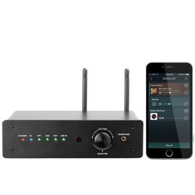 China Dual Channel WiFi Bluetooth Stereo Receiver 100W High Power Two Channels Audio Amplifier for sale