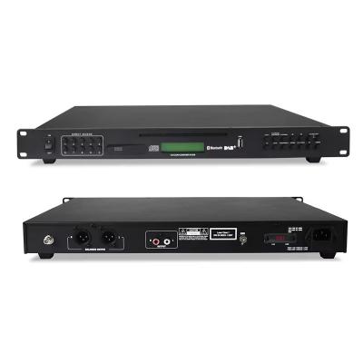 China Home Audio Player System Wireless Bluetooth 19 Inch 1U Rack mount CD Media Player for sale