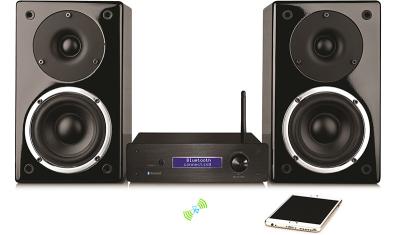 China 2 Channel Home Theater Wireless Audio Amplifier Class D Amp With Subwoofer Output for sale