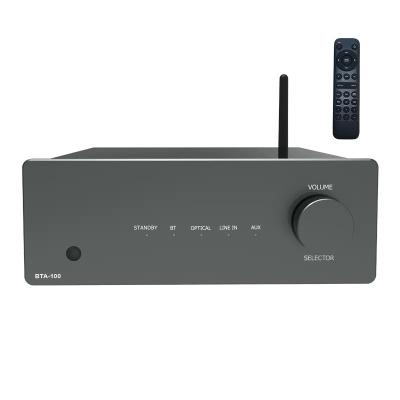 China 100W Bluetooth Receiver Amplifier 2.1 Channel Class D Hi Fi Mini Stereo Audio Power Amp for sale