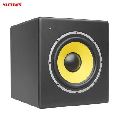 China 10 Inch Audio Home Theater Powered Subwoofer Compact Deep Bass Response for sale