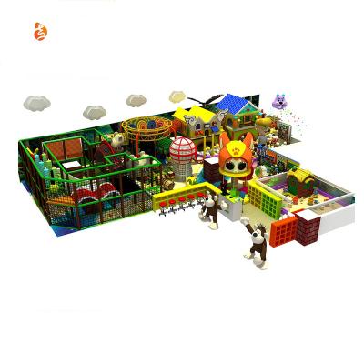 China New Design Kids 3-14 Years Soft Play Amusement Park Indoor Playground Equipment With Big Ball Pool for sale