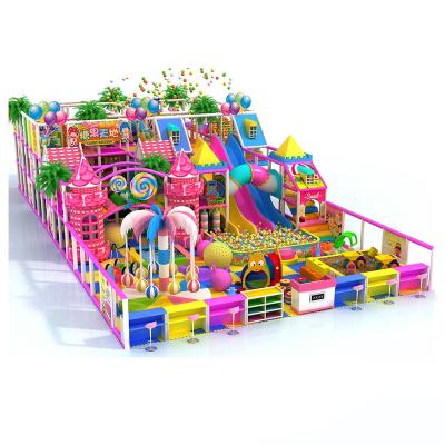 China 3-14 Years Commercial Colorful Naughty Castle Indoor Playground Garden Garden Playing Equipment for sale