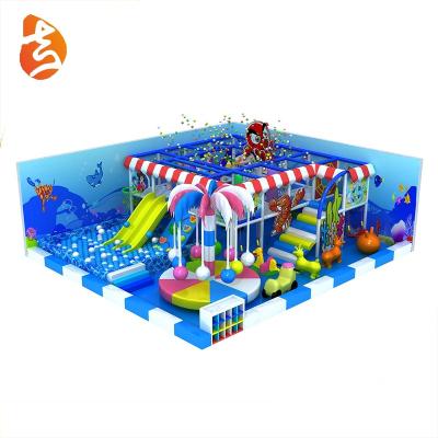 China Cheap Price 3-14 Years Old Sea Castle Theme Indoor Playground Equipment For Kids Dubai for sale