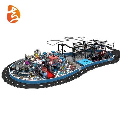 China 3-14 Years Old Commercial Multifunctional Large Funny Games Plastic Indoor Playground Equipment for sale