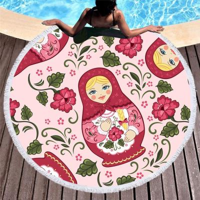 China Taro Beach Towel QUICK DRY Personalized Custom Made Microfiber Towel for sale