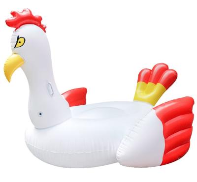 China Outdoor Entertainment Inflatable Float High Quality Inflatable Float Water Mounted Rooster Mounts for sale