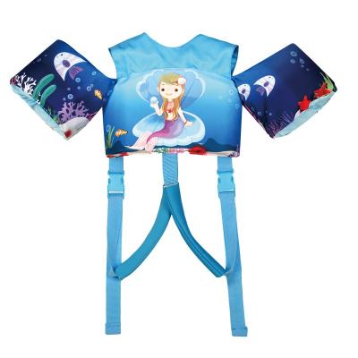 China New Soft Children's Life Jacket Cartoon Buoyancy Suit Boy And Girl Auxiliary Swimsuit for sale