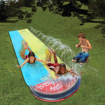 China Kids Children Water Slide, Summer Paddle, Outdoor Grass Splash Bed, Surfboard For Two for sale