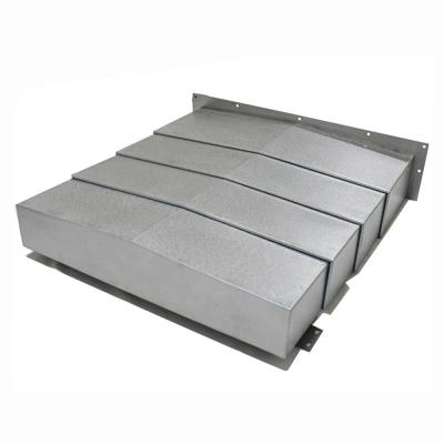 China CNC Machine Tool Prevent Chips And Coolant Telescopic Steel Cover for sale