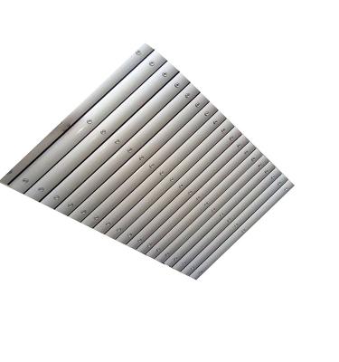 China Machinery Repairs Workshop High Quality Aluminum Apron Roll Up And Slat Covers Machine Tools Guide Shield CNC Bellows Cover for sale