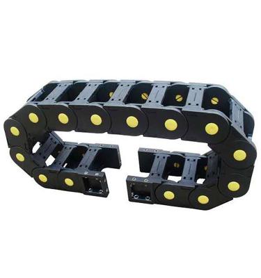 China Good Quality Enclosed Plastic Machinery Repair Shops Cable Drag Chain Wire Carrier For CNC for sale