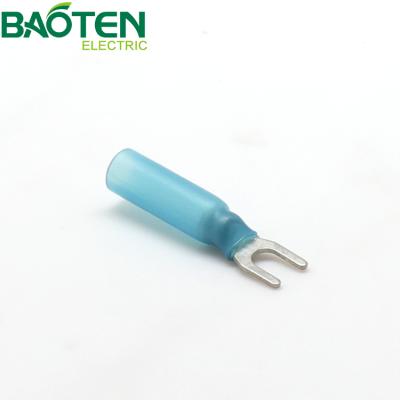 China Wire Connecting High Quality Hot SALE BAOTENG Butt Plastic Heavy Duty Crimp Connector Heat Shrinkable Terminal for sale