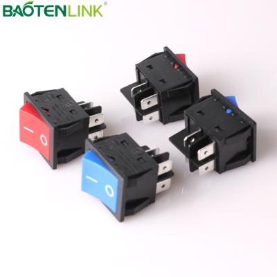 China Cheap Micro Colored Rocker Switch KCD Factory Supply ON-OFF ON-OFF Electric Equipment 2 Position for sale