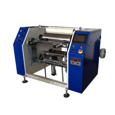 China Food Factory Direct Sales Automatic Semi-automatic Rewinder Kitchen Aluminum Foil Rewinder Made In China for sale