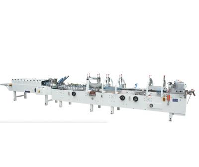 China Automatic Food Box Folder Gluer Machine Construction Work Folder Gluer for sale