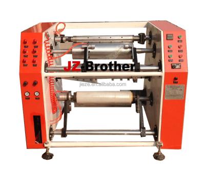 中国 High Output Manual Food Stretch Film Rewinder Slitting Machine 販売のため