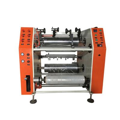 中国 Film Stretch Film Slitter Rewinder Machine High Output Foil Stamping Foil Slitting Machine 販売のため