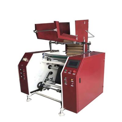 China Hotels High Efficient Low Price Factory Price Automatic Turret Stretch Film Rewinder for sale