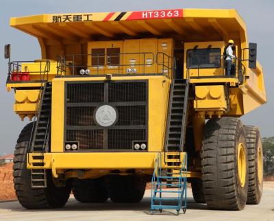 China Caminhão de quatro rodas de caminhão basculante de mineração/descarregador da mineração para a condição de trabalho de carga pesada à venda