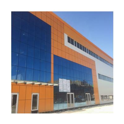 China Large Modern Supermarket Shopping Mall Prefab Modern Steel Structures Construction for sale