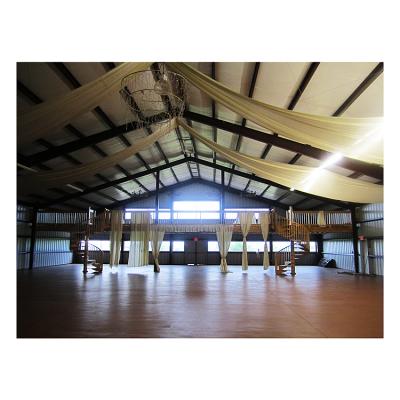 China Wedding Hall Cheap Prefab Steel Structure Prefab Wedding Hall for sale