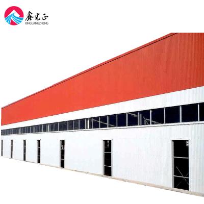 China Industrial Workshop Construction Steel Structure Warehouse Steel Workshop Building for sale