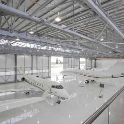 China Steel Structure Prefab Hangar Warehouse Steel Prefab Aircraft Hangar for sale