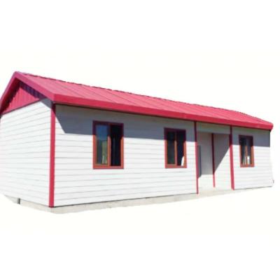 China Modern Fabricated House Chalet Prefab Homes Steel Structure Prefab House Prefab Homes for sale