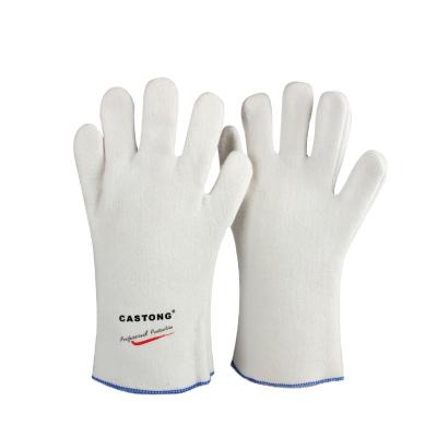 China Compound Knitted Woven Fabric Gloves High Temperature Resistance Elastic Woven Gloves Anti Resistant Working Price Industry for sale