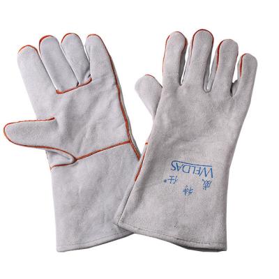 China Protective Hand Weldas 10-2112 Protective Gloves Scare To Hide Cat Weld Heat Insulation MIG Flame Retardant Welding Welding Gloves for sale