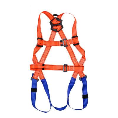 China Jiangang 680804 full-body hanging point of fall protection equipment alone with large belt high altitude rope safety work European style for sale