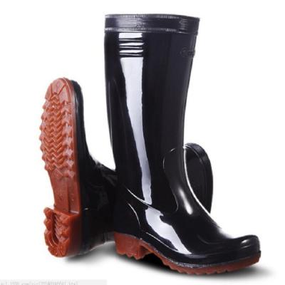 China Waterproof Shoes Boots Botas Masculina Men's Farmer Fishing Boots Tall Rain Boots for sale