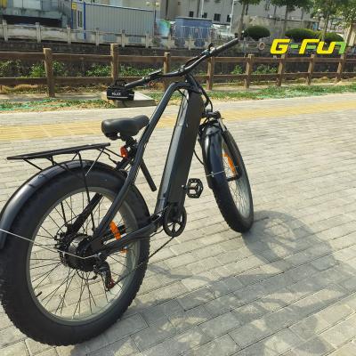 China Gofun Best Quality Low Price Unisex Fat Tire 48v 750W Electric Bicycle E Bike Mountain E Bike Long Range for sale