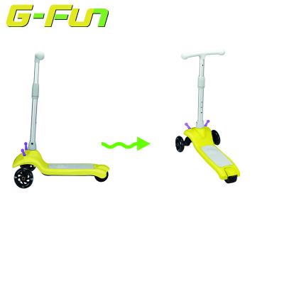 China Wholesale-cheap chid kids sale three 3 wheel electric tricycle off road mini electric escooter toy G-FUN for sale