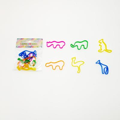 China Silly Shaped Hand Bandz Silicone Wrist Bands Silly Friend Bands Zoo Animals for sale