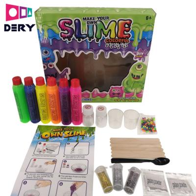 China Soft Toy Rainbow Diy Mud Kit With ASTM Standard Certificate for sale