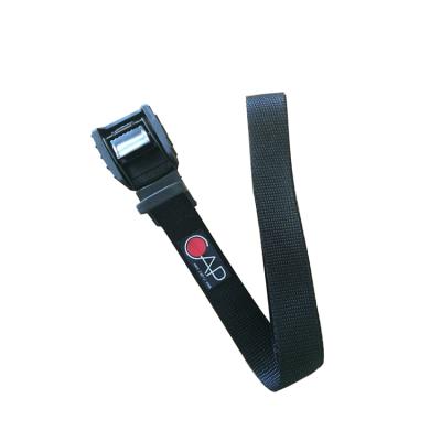 China Polyester Wholesale 3.5m Rubber Adjustable Lock Tie Down Straps for sale