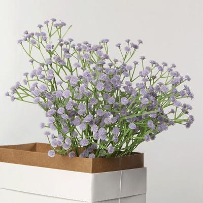 China Minimalist Wholesale Artificial Flower Wedding Bouquet Valentine's Day Gypsophila Plastic Flowers Decoration for sale