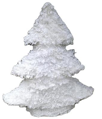 China Christmas decoration white Christmas tree with LED light decoration ornaments for sale